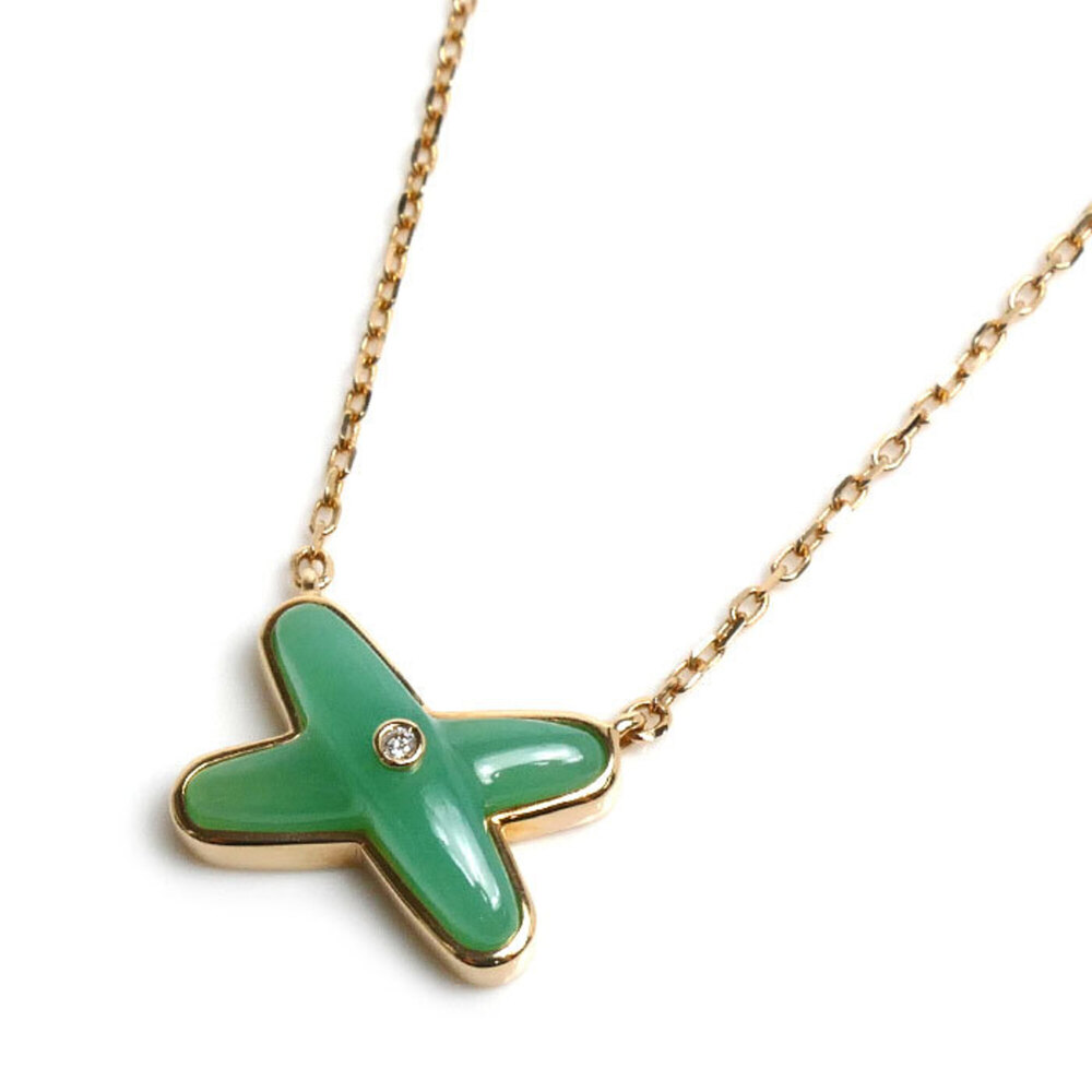 CHAUMET 18k Gold Diamond Necklace
